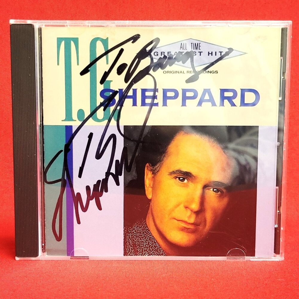 TG Sheppard All Time Greatest Hits Original Recordings CD Signed 1991